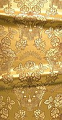 Festal Bouquet metallic brocade (white/gold)