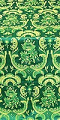 Samaria metallic brocade (green/gold)