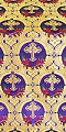 Brabant metallic brocade (violet/gold)