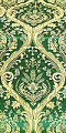 Pharos metallic brocade (green/gold)