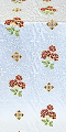 Greek Rose metallic brocade (white/gold)