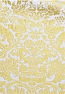 Damask metallic brocade (white/gold)