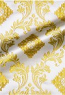 Aegina metallic brocade (white/gold)
