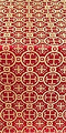 Nika metallic brocade (red/gold)