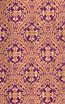 Pharos metallic brocade (violet/gold)