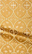 Irakli metallic brocade (white/gold)
