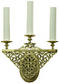 Сhurch wall lamp (3 lights)