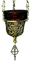 Hanging vigil lamp (small) - 7