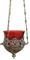 Hanging vigil lamp - 1