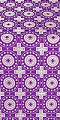 Mira Lycia metallic brocade (violet/silver)