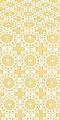 Mira Lycia metallic brocade (white/gold)