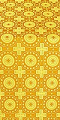 Mira Lycia silk (rayon brocade) (yellow/gold)