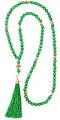 Orthodox prayer rope 100 knots - Cat's eye (green)