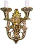 Church 2-light sconce Lyre