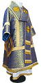 Bishop vestments - metallic brocade BG1 (blue-gold)