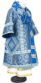 Bishop vestments - metallic brocade BG1 (blue-silver)