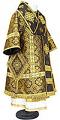 Bishop vestments - metallic brocade BG1 (black-gold)
