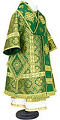 Bishop vestments - metallic brocade BG1 (green-gold)
