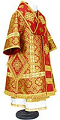 Bishop vestments - metallic brocade BG1 (red-gold)