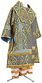 Bishop vestments - metallic brocade BG2 (blue-gold)