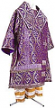 Bishop vestments - metallic brocade BG3 (violet-silver)