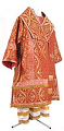 Bishop vestments - metallic brocade BG3 (red-gold)