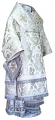 Bishop vestments - metallic brocade BG3 (white-silver)