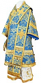 Bishop vestments - metallic brocade BG4 (blue-gold)