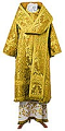Bishop vestments - metallic brocade BG4 (yellow-claret-gold)