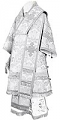 Bishop vestments - metallic brocade BG4 (white-silver)