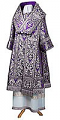 Bishop vestments - metallic brocade BG6 (violet-silver)