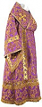 Bishop vestments - rayon brocade S3 (violet-gold)