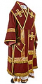 Bishop vestments - natural German velvet (claret-gold)