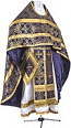 Russian Priest vestments - metallic brocade BG1 (violet-gold)