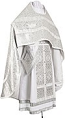 Russian Priest vestments - metallic brocade BG1 (white-silver)