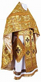 Russian Priest vestments - metallic brocade BG3 (yellow-claret-gold)