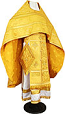 Russian Priest vestments - metallic brocade BG3 (yellow-gold)