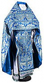 Russian Priest vestments - metallic brocade BG5 (blue-silver)