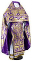 Russian Priest vestments - metallic brocade BG5 (violet-gold)