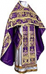 Russian Priest vestments - metallic brocade BG6 (violet-gold)