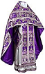 Russian Priest vestments - metallic brocade BG6 (violet-silver)