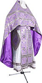 Russian Priest vestments - rayon brocade S3 (violet-silver)