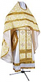 Russian Priest vestments - rayon brocade S3 (white-gold)