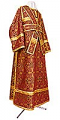 Subdeacon vestments - metallic brocade B (claret-gold)