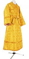 Subdeacon vestments - metallic brocade B (yellow-gold)
