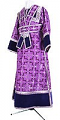 Subdeacon vestments - metallic brocade B (violet-silver)
