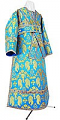 Subdeacon vestments - metallic brocade BG1 (blue-gold)