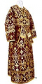 Subdeacon vestments - metallic brocade BG1 (claret-gold)