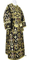 Subdeacon vestments - metallic brocade BG1 (black-gold)