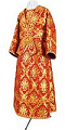 Subdeacon vestments - metallic brocade BG1 (red-gold)